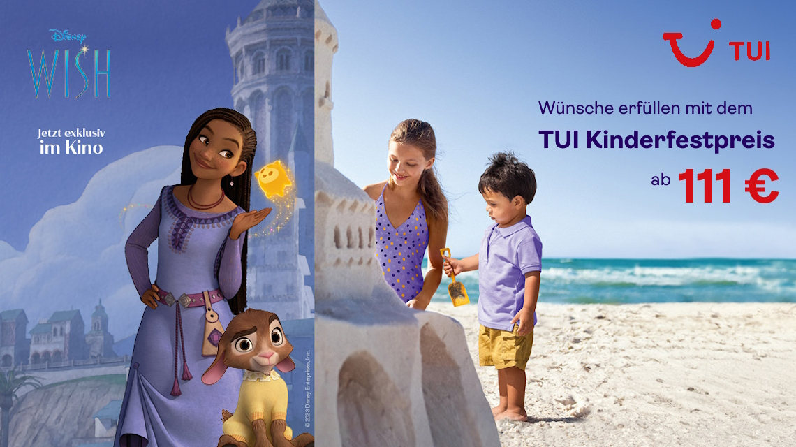 TUI Kinderfestpreise Sommer 2024