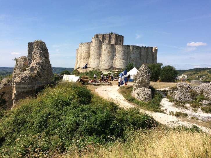 original Chateau Gaillard in Les Andelys